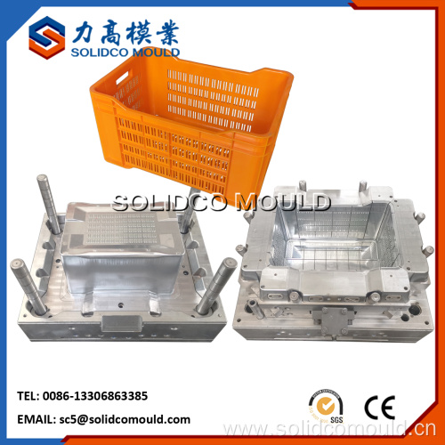 Transport Crate Mould, Vegetables Fruit Basket Mold